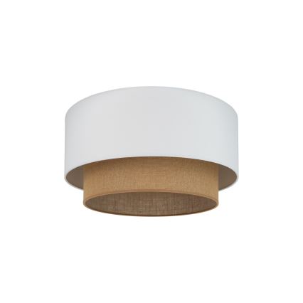Duolla - Lubinis šviestuvas BOHO 1xE27/15W/230V diametras 45 cm balta/ruda