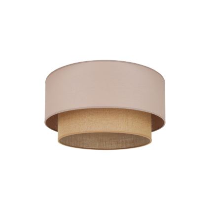 Duolla - Lubinis šviestuvas BOHO 1xE27/15W/230V diametras 45 cm smėlio spalva/ruda