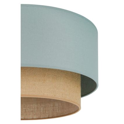 Duolla - Lubinis šviestuvas BOHO 1xE27/15W/230V diametras 45 cm žalia/ruda