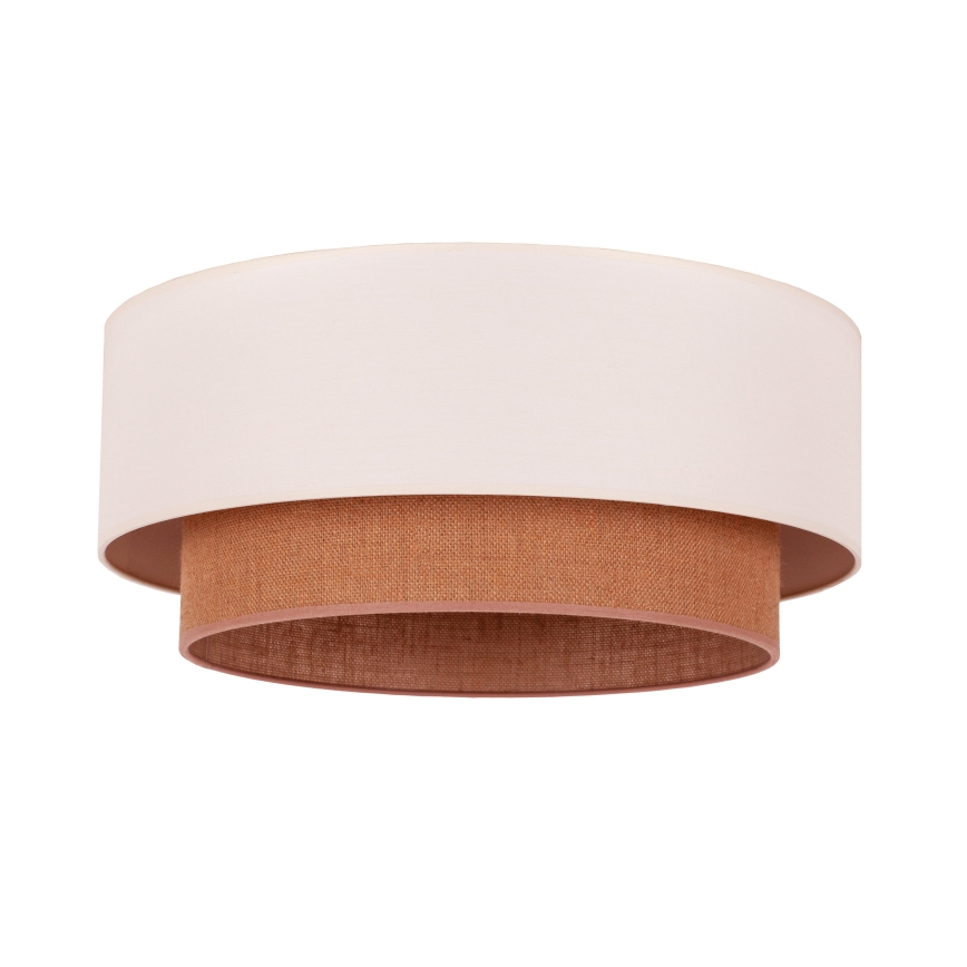 Duolla - Lubinis šviestuvas BOHO 3xE27/15W/230V d. 60 cm smėlio/rudos spalvos