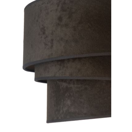Duolla - Lubinis šviestuvas DEVON 1xE27/40W/230V diametras 45 cm juoda/auksas