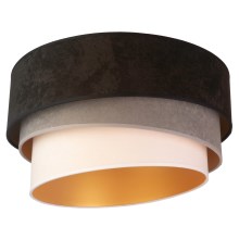 Duolla - Lubinis šviestuvas DEVON 1xE27/40W/230V juodas/pilkas/smėlio spalvos