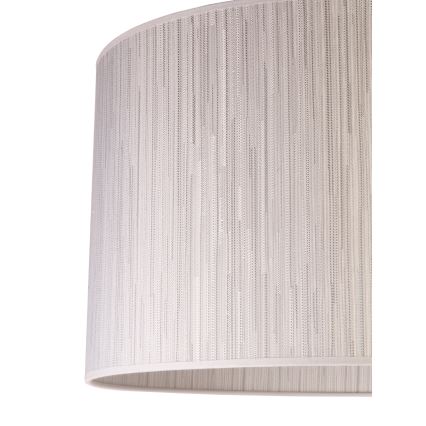 Duolla - Lubinis šviestuvas ESSEX 1xE27/40W/230V diametras 45 cm sidabras