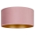 Duolla - Lubinis šviestuvas ROLLER 3xE27/15W/230V d. 60 cm rožinis/aukso