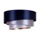 Duolla - Lubinis šviestuvas TRIO 3xE27/15W/230V d. 60 cm mėlynas/sidabrinis/varis