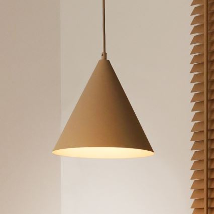 Duolla - Pakabinama liustra ant laido IRONLINE 1xG9/3W/230V skersmuo 25 cm smėlinė