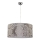 Duolla - Pakabinamas sietynas ALTO 1xE27/40W/230V diametras 45 cm sidabras