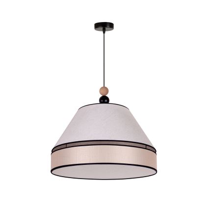 Duolla - Pakabinamas sietynas AVIGNON 1xE27/15W/230V d. 60 cm smėlio