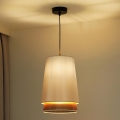 Duolla - Pakabinamas sietynas BELL SHINY 1xE27/15W/230V diametras 25 cm balta/varis