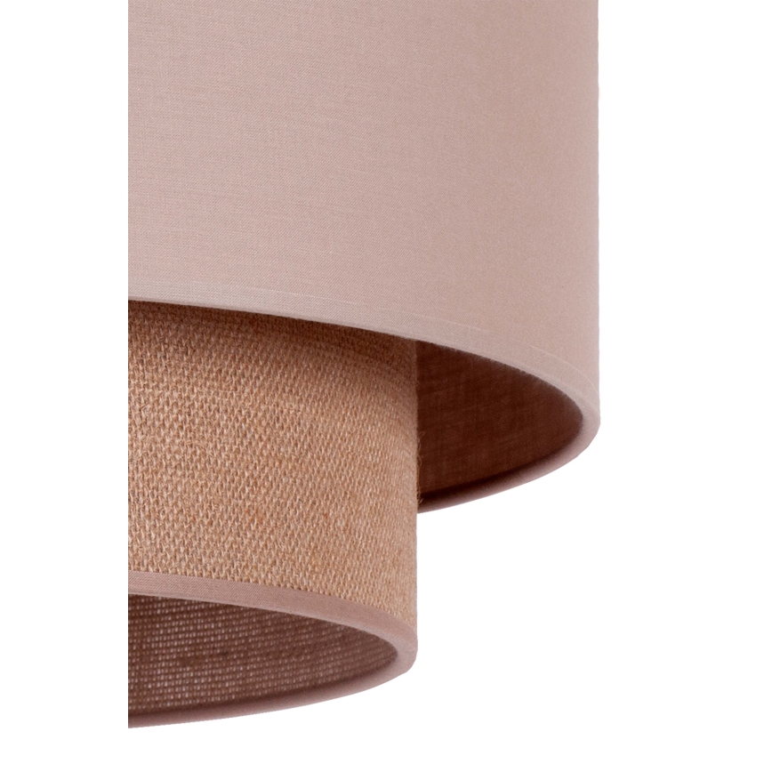 Duolla - Pakabinamas sietynas BOHO 1xE27/15W/230V diametras 45 cm smėlio spalva/ruda