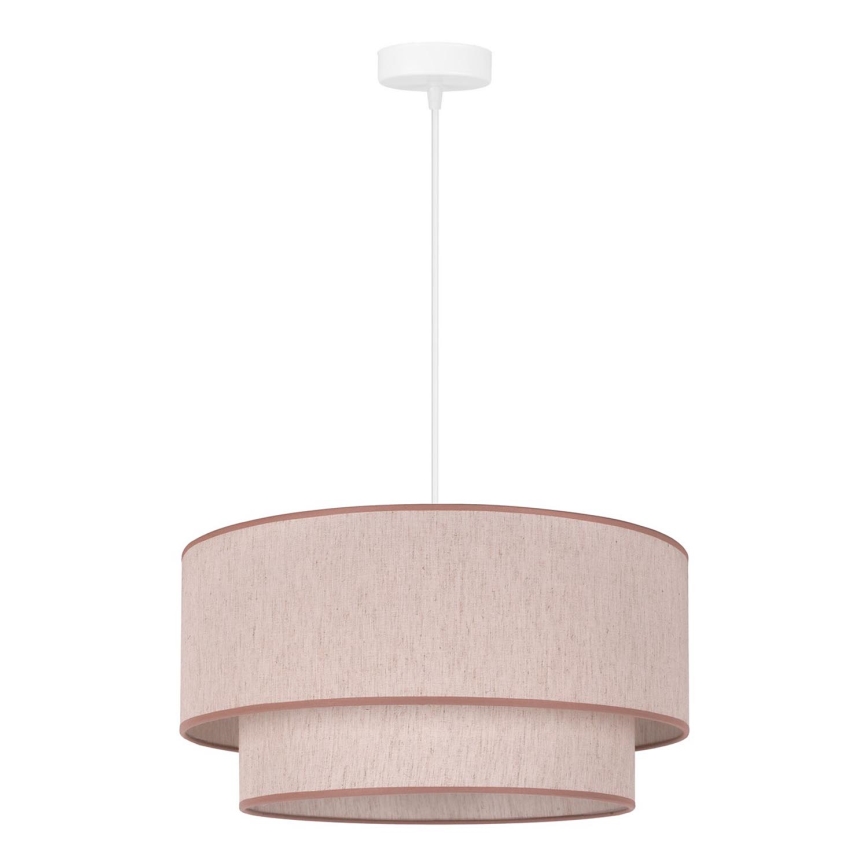 Duolla - Pakabinamas sietynas BOHO 1xE27/40W/230V diametras 45 cm smėlio spalva