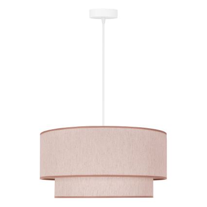 Duolla - Pakabinamas sietynas BOHO 1xE27/40W/230V diametras 45 cm smėlio spalva