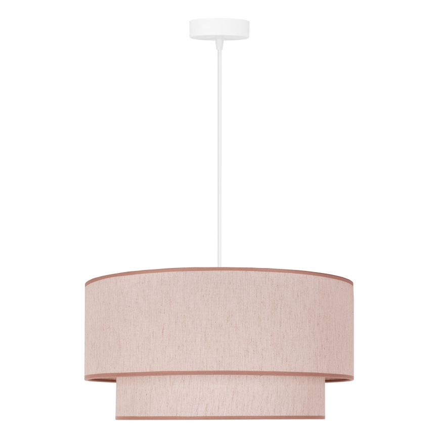 Duolla - Pakabinamas sietynas BOHO 1xE27/40W/230V diametras 45 cm smėlio spalva