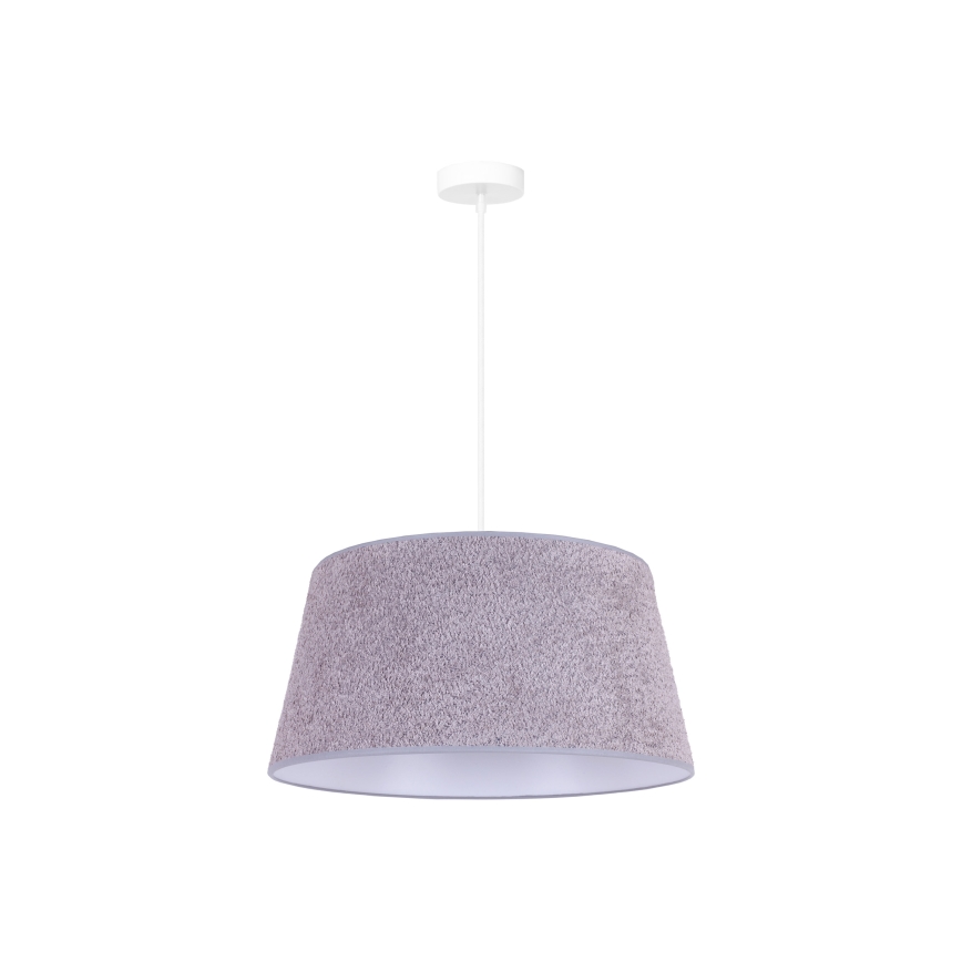 Duolla - Pakabinamas sietynas BOUCLE 1xE27/15W/230V d. 50 cm pilkas