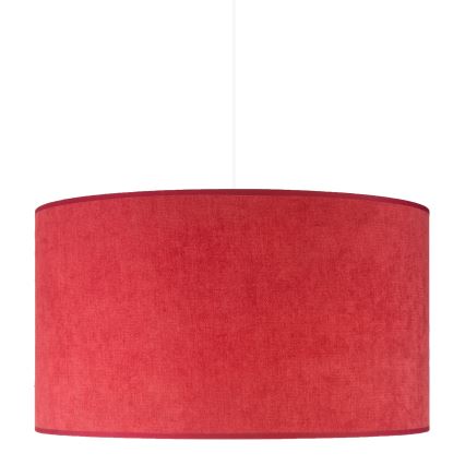 Duolla - Pakabinamas sietynas BRISTOL 1xE27/40W/230V diametras 45 cm raudona