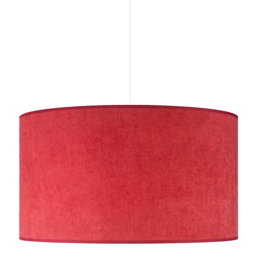 Duolla - Pakabinamas sietynas BRISTOL 1xE27/40W/230V diametras 45 cm raudona