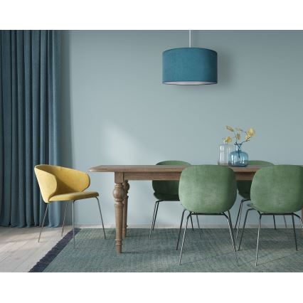 Duolla - Pakabinamas sietynas BRISTOL 1xE27/40W/230V diametras 45 cm turkis