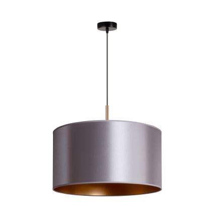 Duolla - Pakabinamas sietynas CANNES 1xE27/15W/230V d. 45 cm sidabras/varis