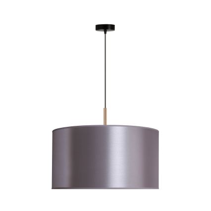 Duolla - Pakabinamas sietynas CANNES 1xE27/15W/230V d. 45 cm sidabras/varis