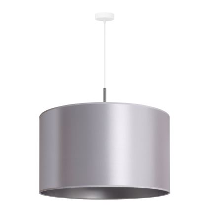 Duolla - Pakabinamas sietynas CANNES 1xE27/15W/230V d. 50 cm sidabras
