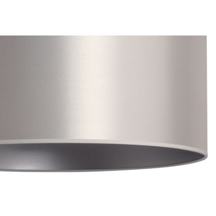 Duolla - Pakabinamas sietynas CANNES 1xE27/15W/230V d. 50 cm sidabras