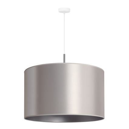 Duolla - Pakabinamas sietynas CANNES 1xE27/15W/230V d. 50 cm sidabras
