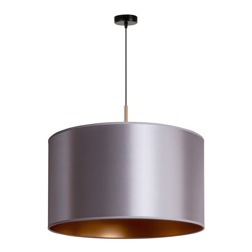 Duolla - Pakabinamas sietynas CANNES 1xE27/15W/230V d. 50 cm sidabras/varis