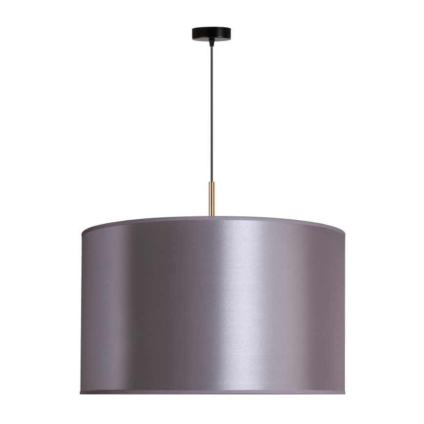 Duolla - Pakabinamas sietynas CANNES 1xE27/15W/230V d. 50 cm sidabras/varis