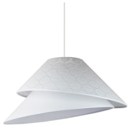 Duolla - Pakabinamas sietynas COCO 1xE27/40W/230V diametras 50 cm balta