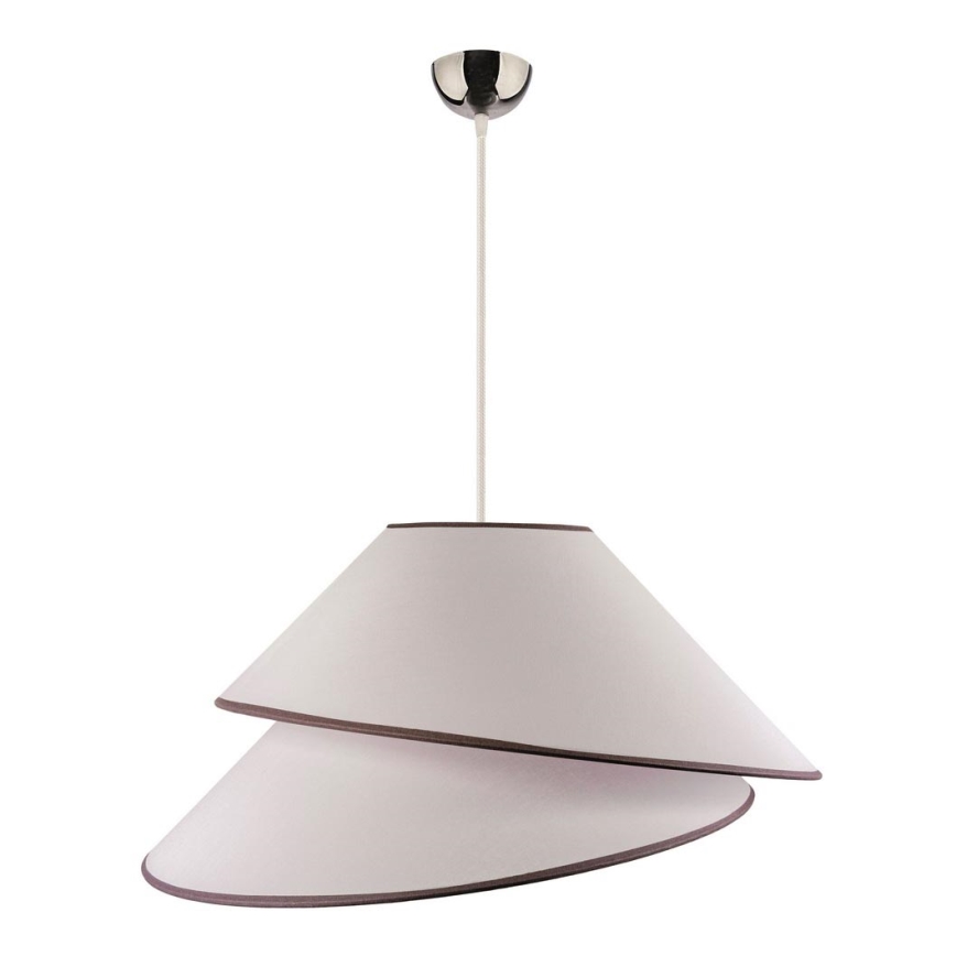 Duolla - Pakabinamas sietynas COCO 1xE27/40W/230V diametras 50 cm balta
