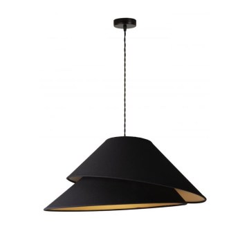 Duolla - Pakabinamas sietynas COCO 1xE27/40W/230V diametras 50 cm juoda