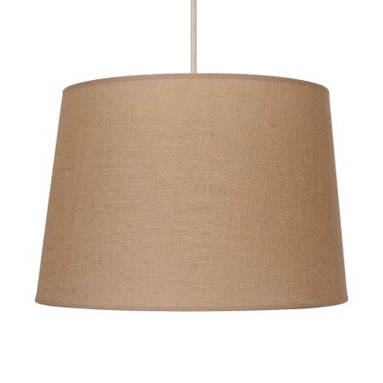 Duolla - Pakabinamas sietynas CONE 1xE27/15W/230V diametras 40 cm ruda
