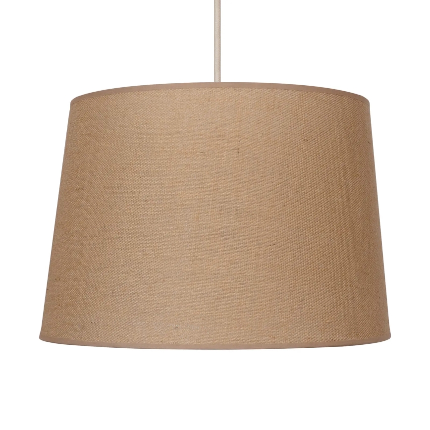 Duolla - Pakabinamas sietynas CONE 1xE27/15W/230V diametras 40 cm ruda