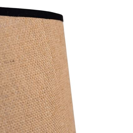 Duolla - Pakabinamas sietynas CONE 1xE27/15W/230V diametras 40 cm ruda/juoda