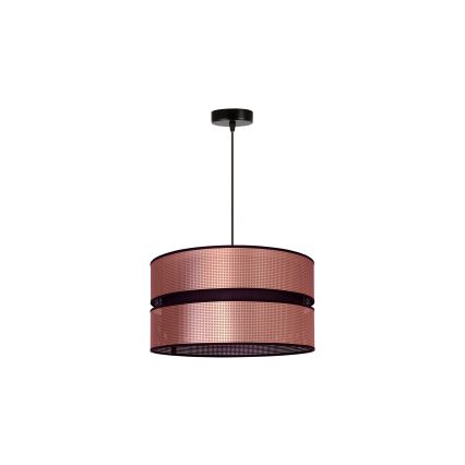 Duolla - Pakabinamas sietynas COPPER SHINY 1xE27/15W/230V diametras 40 cm varis/juoda