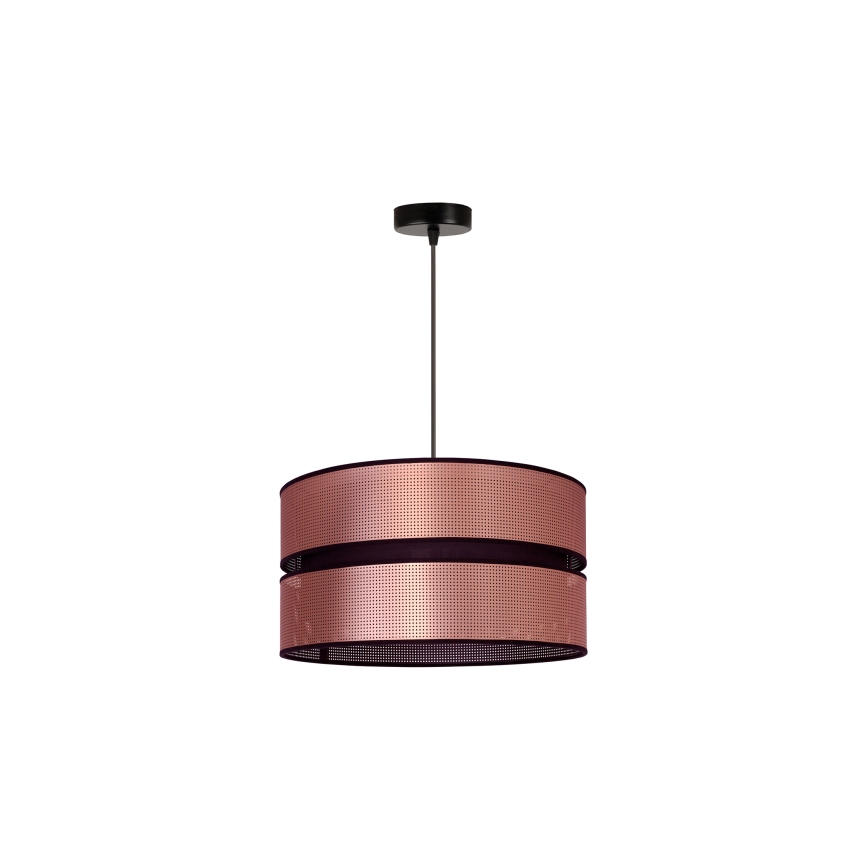 Duolla - Pakabinamas sietynas COPPER SHINY 1xE27/15W/230V diametras 40 cm varis/juoda