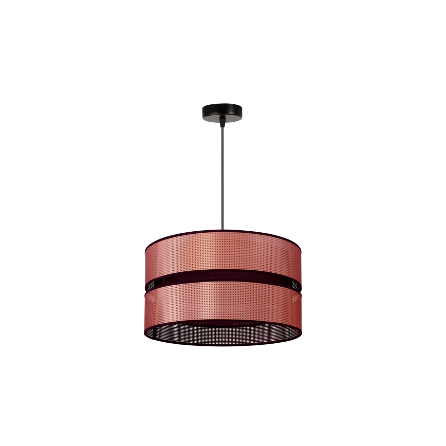 Duolla - Pakabinamas sietynas COPPER SHINY 1xE27/15W/230V diametras 40 cm varis/juoda