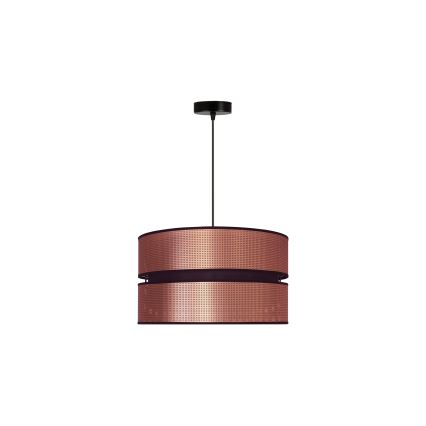 Duolla - Pakabinamas sietynas COPPER SHINY 1xE27/15W/230V diametras 40 cm varis/juoda