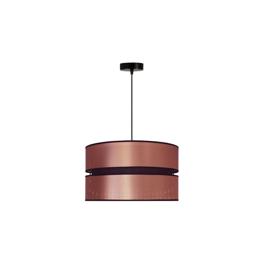 Duolla - Pakabinamas sietynas COPPER SHINY 1xE27/15W/230V diametras 40 cm varis/juoda