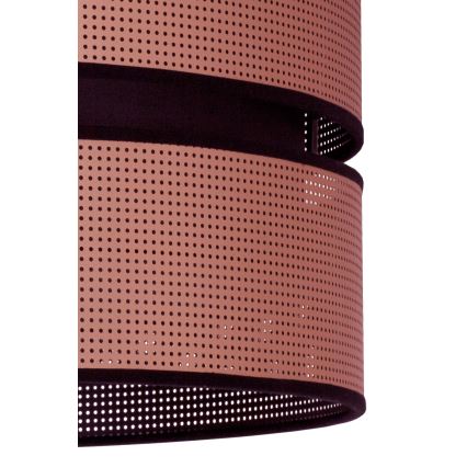 Duolla - Pakabinamas sietynas COPPER SHINY 1xE27/15W/230V diametras 40 cm varis/juoda