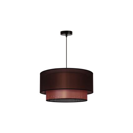 Duolla - Pakabinamas sietynas COPPER SHINY 1xE27/15W/230V diametras 45 cm ruda/varis