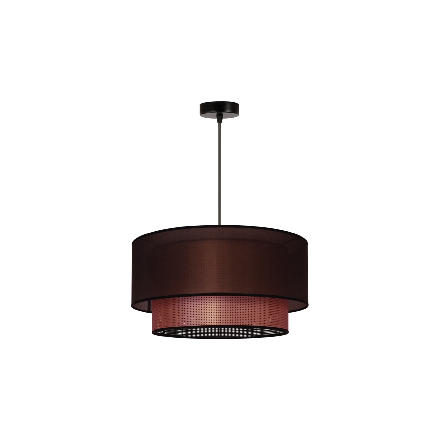 Duolla - Pakabinamas sietynas COPPER SHINY 1xE27/15W/230V diametras 45 cm ruda/varis
