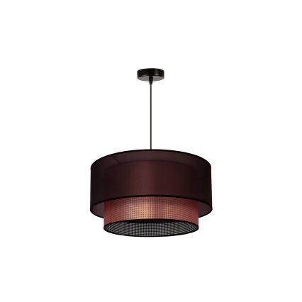 Duolla - Pakabinamas sietynas COPPER SHINY 1xE27/15W/230V diametras 45 cm ruda/varis