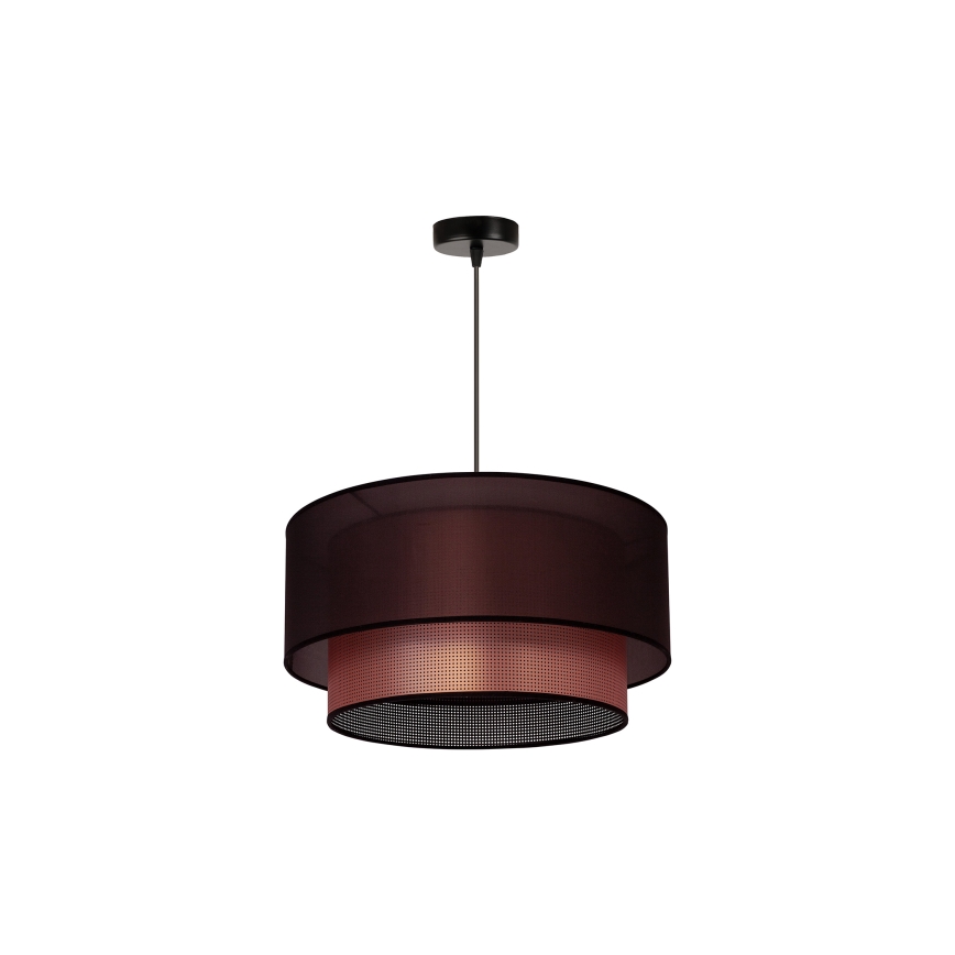 Duolla - Pakabinamas sietynas COPPER SHINY 1xE27/15W/230V diametras 45 cm ruda/varis