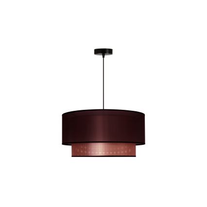 Duolla - Pakabinamas sietynas COPPER SHINY 1xE27/15W/230V diametras 45 cm ruda/varis