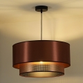 Duolla - Pakabinamas sietynas COPPER SHINY 1xE27/15W/230V diametras 45 cm varis