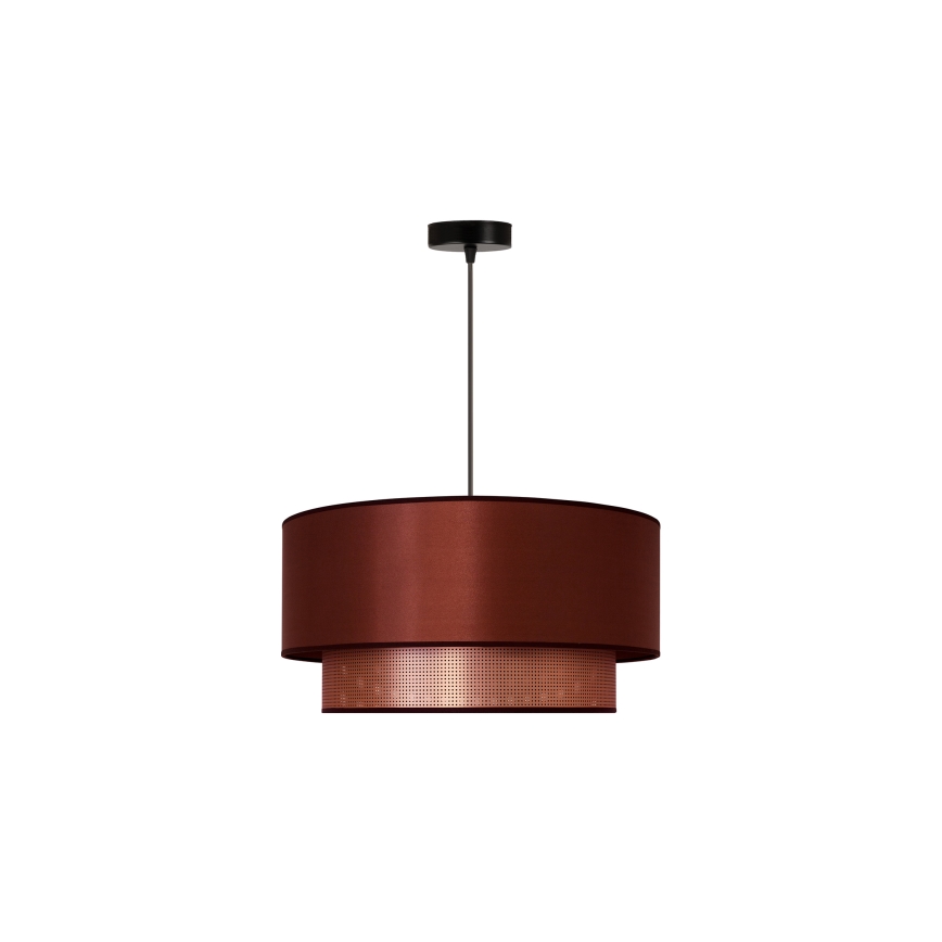 Duolla - Pakabinamas sietynas COPPER SHINY 1xE27/15W/230V diametras 45 cm varis