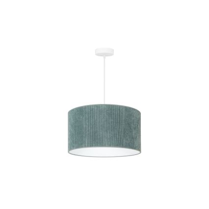 Duolla - Pakabinamas sietynas CORDUROY 1xE27/15W/230V šviestuvas diametras 40 cm mėlyna