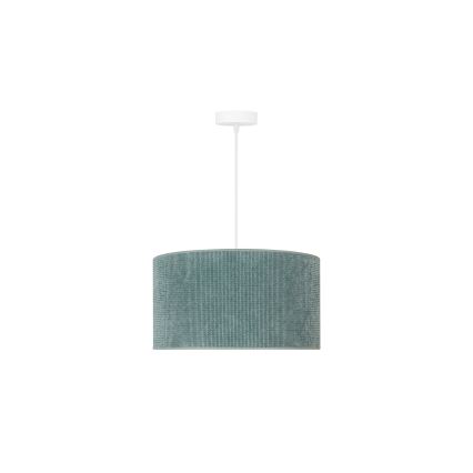 Duolla - Pakabinamas sietynas CORDUROY 1xE27/15W/230V šviestuvas diametras 40 cm mėlyna