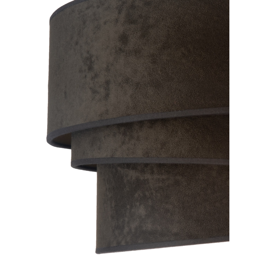 Duolla - Pakabinamas sietynas DEVON 1xE27/40W/230V diametras 45 cm juoda/auksas